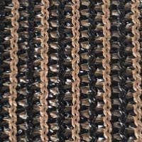 Eden's Decor Straight Flat-Edged Sun Shade Sail Rectangular 4' x 8' Brown - Image 8
