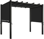 17' x 6.8' Waterproof Pergola Canopy Replacement Cover by Bringingjoytoyourhomelife