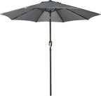 9' Outdoor Patio Umbrella, Outdoor Table Umbrella, Yard Umbrella, Market by Blissun