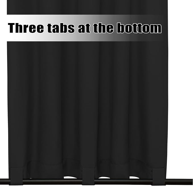 Easy-Going Outdoor Curtains for Patio 6 Panels, 54x84 inch, Weatherproof - Image 4
