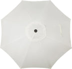 9' Outdoor Patio Umbrella, Outdoor Table Umbrella, Yard Umbrella, Market - Image 3