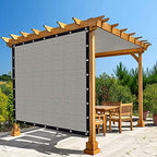Amagenix 90% Shade Fabric 10'X 11' Gray Sun Shade Cloth by Amagenix