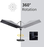 PURPLE LEAF Patio Umbrella - Image 7