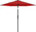 7.5FT Patio Umbrella Table Market Umbrella w/Tilt and Crank Heavy-Duty Round by AreShark