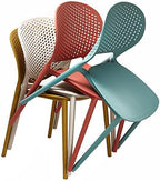 2xhome Modern Pool Patio Chair, Stackable Dining Side Chair - Image 6