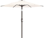 7.5FT Patio Umbrella Table Market Umbrella w/Tilt and Crank, Heavy-Duty Outdoor by AreShark