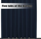 Easy-Going Outdoor Curtains for Patio 1 Panel, 110x96 inch, Weatherproof - Image 4