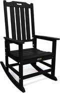 THOEOE Outdoor Rocking Chairs, Oversized Patio Rocking Chair | HDPE Outdoor by THOEOE