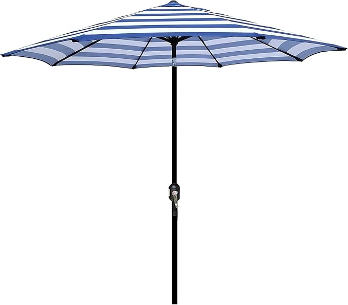 9' Outdoor Patio Umbrella, Outdoor Table Umbrella, Yard Umbrella, Market by Blissun