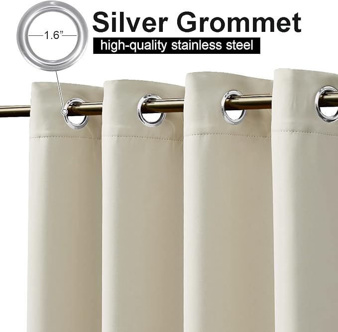 NICETOWN 2 Panels Waterproof Outdoor Curtains - Image 9