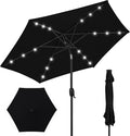 Best Choice Products 7.5ft Solar Umbrella LED Lighted Patio Umbrella, Table by Unknown