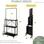 lumizone Foldable 4-Tier Plant Stand - Image 7
