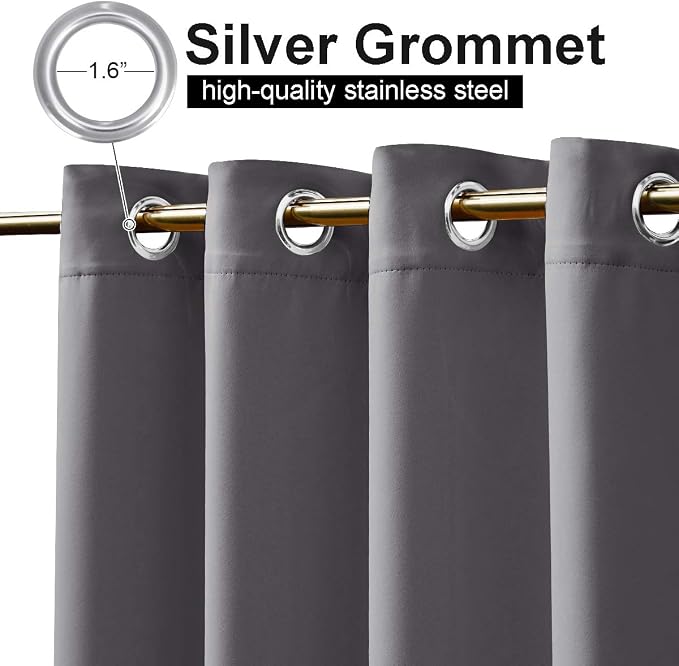 NICETOWN Outdoor Curtain Waterproof Extra Long 108" - Image 2