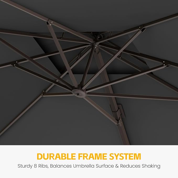 10x13 FT Patio Cantilever Umbrella - Image 8