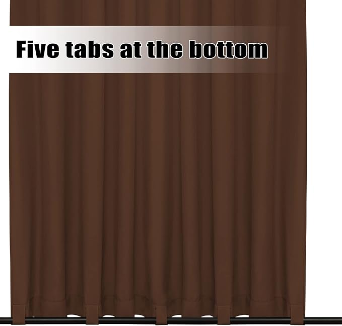 Easy-Going Outdoor Curtains for Patio 1 Panel, 110x96 inch, Weatherproof - Image 4