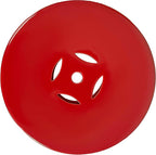JONATHAN Y Lucky Coins 16" Ceramic Garden Stool Side Table, Matte Red | - Image 9