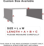 Alion Home Waterproof Pergola Cover - Image 5