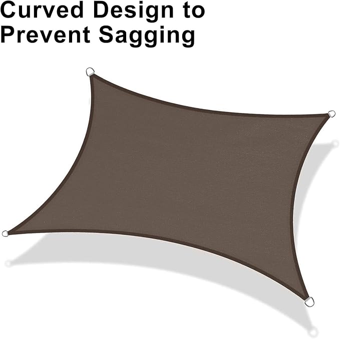 LOVE STORY Custom Size 7' x 15' Sun Shade Sail - Image 6