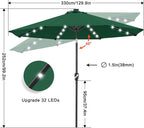 ABCCANOPY Solar Led Patio Umbrella - Image 2