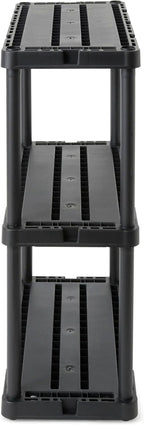 Gracious Living 3 Shelf Knect-A-Shelf Solid Light Duty Storage Unit 3-Shelf - Image 7