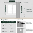 H.VERSAILTEX 100% Blackout Curtains - Image 8