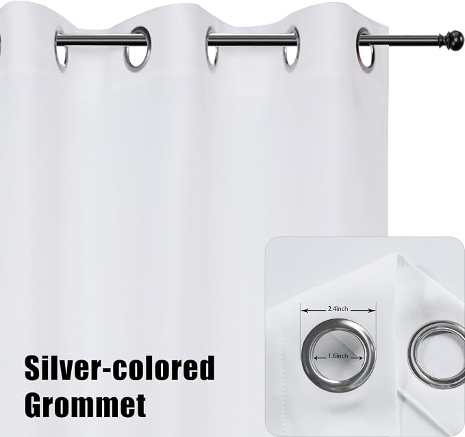 BONZER Outdoor Curtains for Patio Water Resistant | Heavy Privacy Light - Image 2