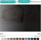 NICETOWN Outdoor Curtain for Patio Waterproof, Thermal Insulated Rustproof - Image 3