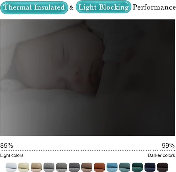 NICETOWN Outdoor Curtain for Patio Waterproof Window Treatment, Grommet - Image 3