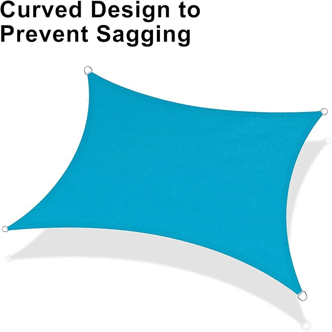 LOVE STORY Custom Size 7' x 16' Sun Shade Sail - Image 6