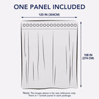 PureFit Outdoor Curtains for Patio Waterproof – Weatherproof, UV and Fade - Image 6