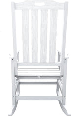 THOEOE Outdoor Rocking Chairs Set of 4, Oversized Patio Rocking Chair | HDPE - Image 10