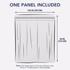 PureFit Outdoor Curtains for Patio Waterproof Weatherproof Outside Curtains | - Image 6
