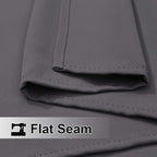 NICETOWN Gazebo Curtains for Patio Waterproof Extra Wide 2 Panels, W84 x L84 - Image 8