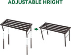 Metal Plant Stand, Rust-proof Aluminum Flower Pot Stand, Heavy Duty Planter - Image 5