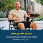 GCI Outdoor Comfort Pro Camping Chair | Collapsible Folding Chair - Image 6