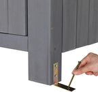 Outvita Outdoor Storage Shed, 70 Inch, Waterproof Tool Storage Cabinet - Image 4
