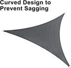 LOVE STORY 12' x 12' x 12' Triangle Sun Shade Sail - Image 6