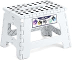 Delxo 9 Inch Kids Step Stool, 300 Lbs Folding Step Stool by Delxo