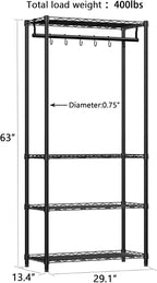 Xiofio Plant Shelf for Indoor Plants Outdoor, Metal Plant Stand, Tier Plant - Image 6