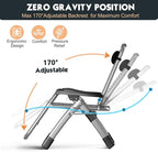 MOPHOTO Zero Gravity Chair, Outdoor Padded Lounge Chair - Image 5