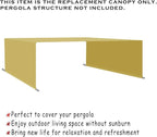 Alion Home Waterproof Pergola Covers - Image 3