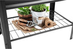 Raised Garden Bed with Legs and Shelf, Standing Raised Beds - Image 9