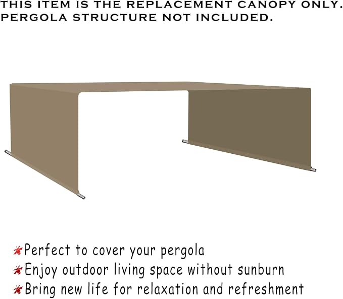 Alion Home Waterproof Pergola Covers - Image 6
