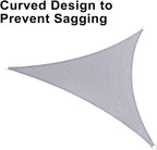 LOVE STORY 20' x 20' x 20' Triangle Sun Shade Sail - Image 6
