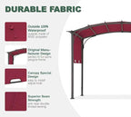 85" x 208" Universal Pergola Replacement Canopy Cover | Waterproof Shade Top - Image 3