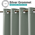 NICETOWN Outdoor Curtainch for Patio Waterproof 140 inch Wide, Rustproof - Image 2