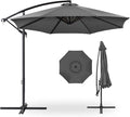 Best Choice Products 10ft Offset Hanging Market Patio Umbrella w/Easy Tilt by Unknown