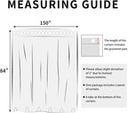 Easy-Going Outdoor Curtains for Patio 1 Panel, 150x84 inch, Weatherproof - Image 8