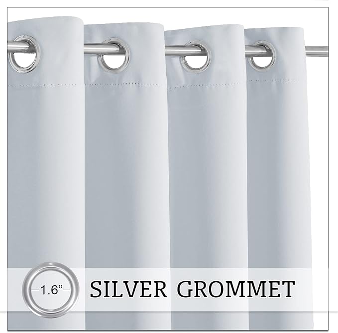 RYB HOME Extra Wide Outdoor Curtains - Image 7