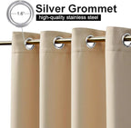 NICETOWN Weighted Outdoor Curtains - Image 2